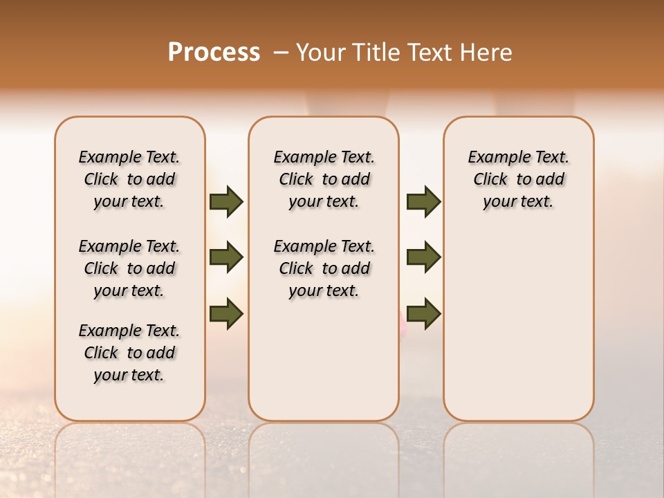 Action Sunset Lifestyle PowerPoint Template