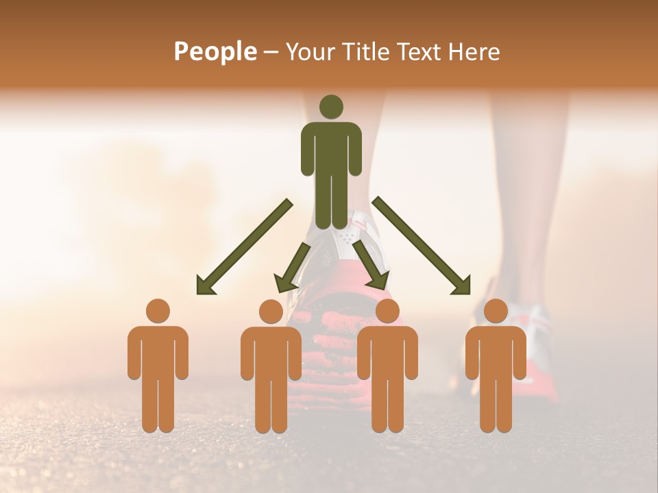 Action Sunset Lifestyle PowerPoint Template