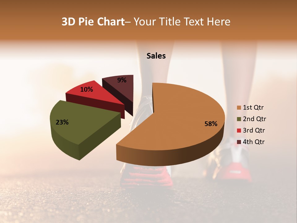 Action Sunset Lifestyle PowerPoint Template