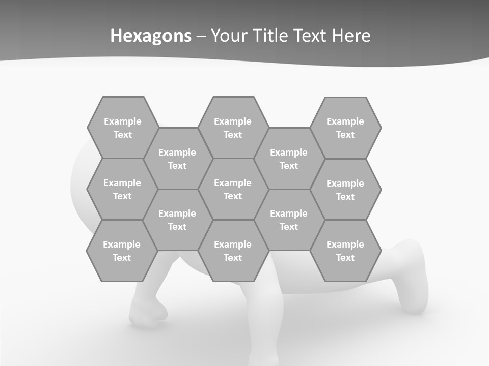 Character Biceps Energy PowerPoint Template