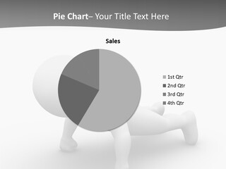 Character Biceps Energy PowerPoint Template