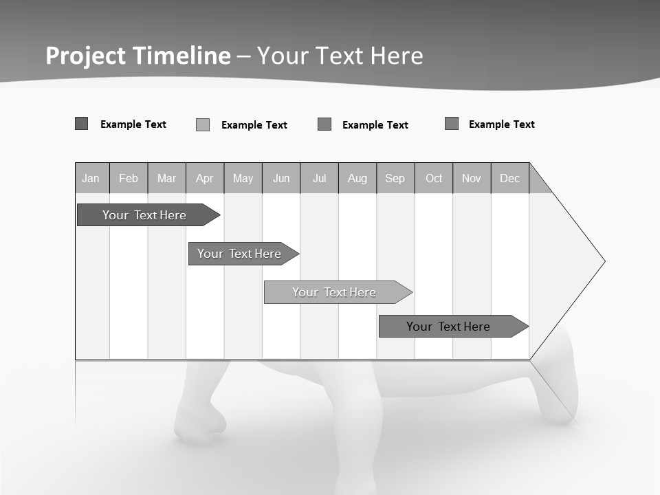 Character Biceps Energy PowerPoint Template