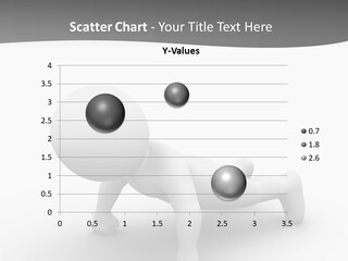 Character Biceps Energy PowerPoint Template