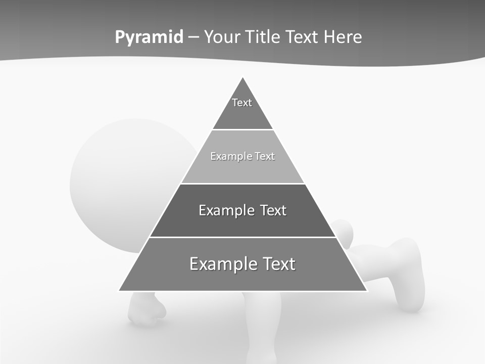 Character Biceps Energy PowerPoint Template
