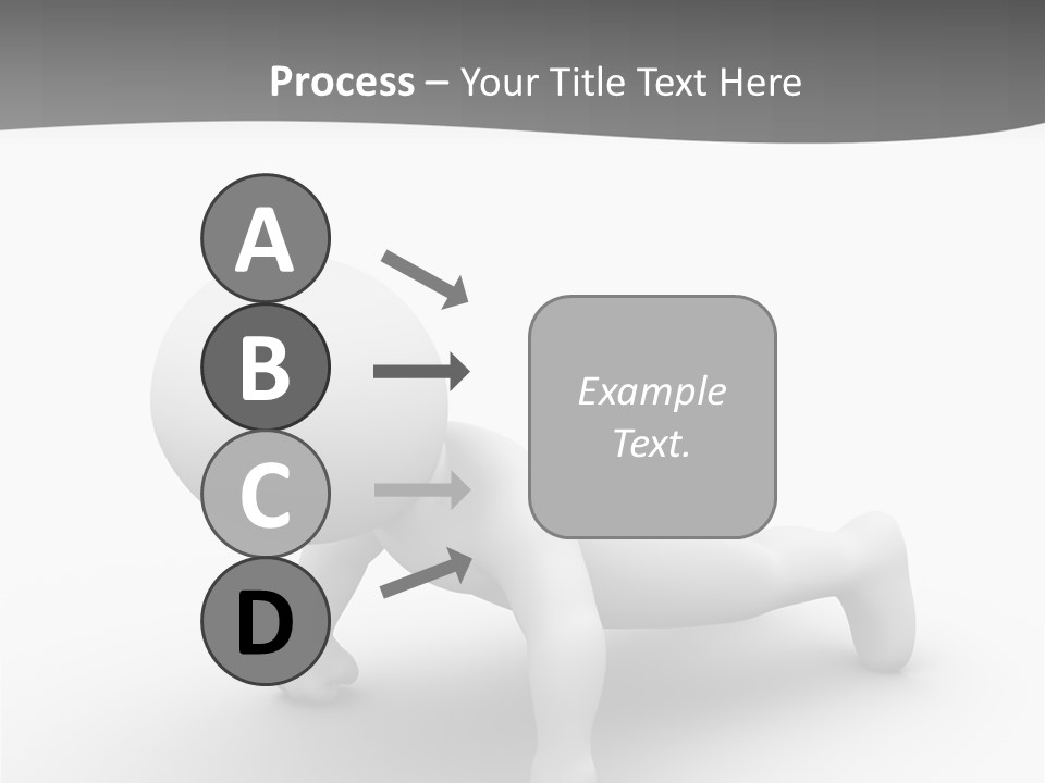Character Biceps Energy PowerPoint Template