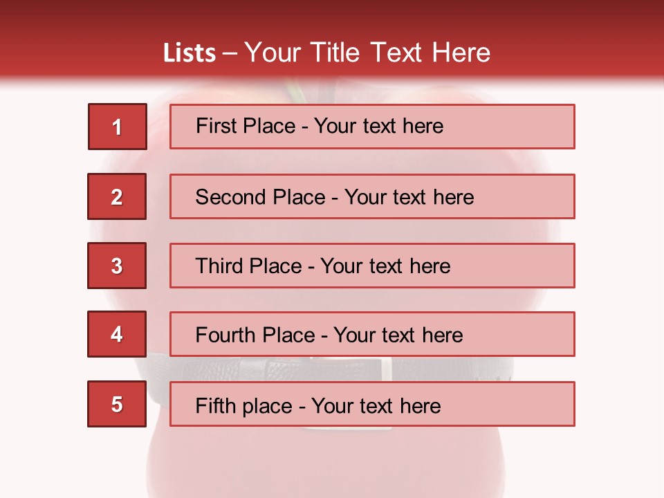 Obese Diet Unhealthy PowerPoint Template