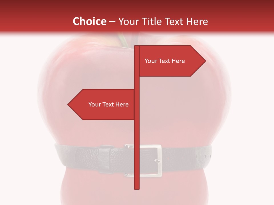 Obese Diet Unhealthy PowerPoint Template