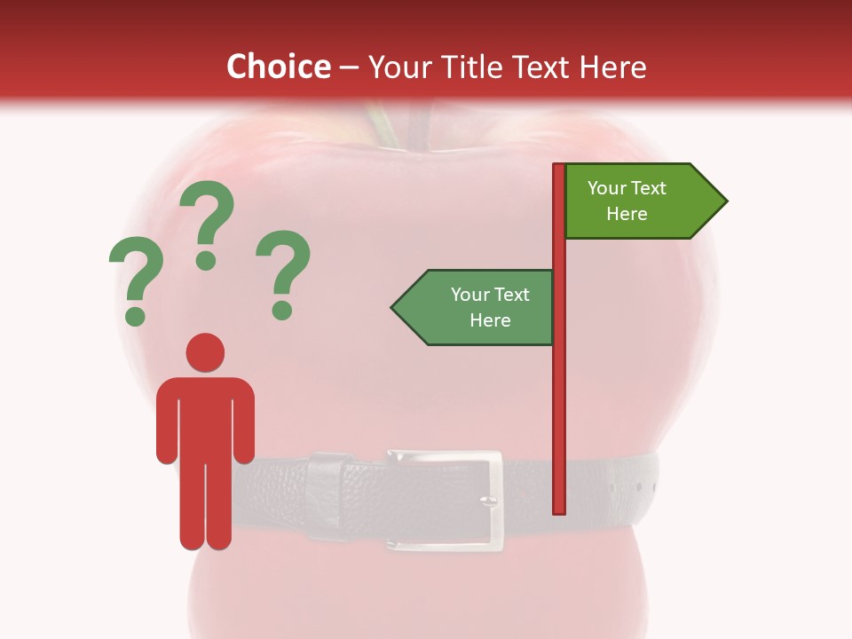 Obese Diet Unhealthy PowerPoint Template