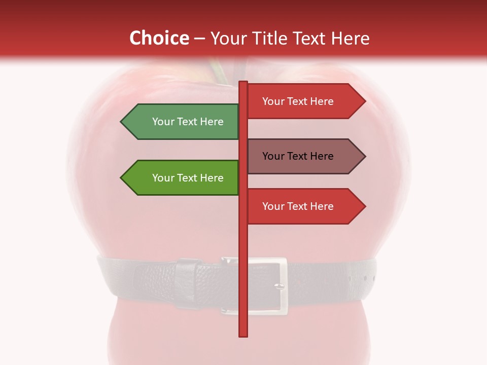 Obese Diet Unhealthy PowerPoint Template