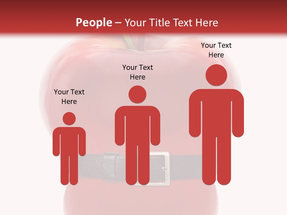 Obese Diet Unhealthy PowerPoint Template
