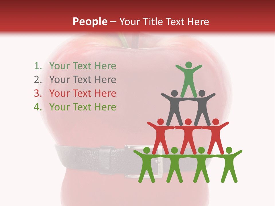 Obese Diet Unhealthy PowerPoint Template