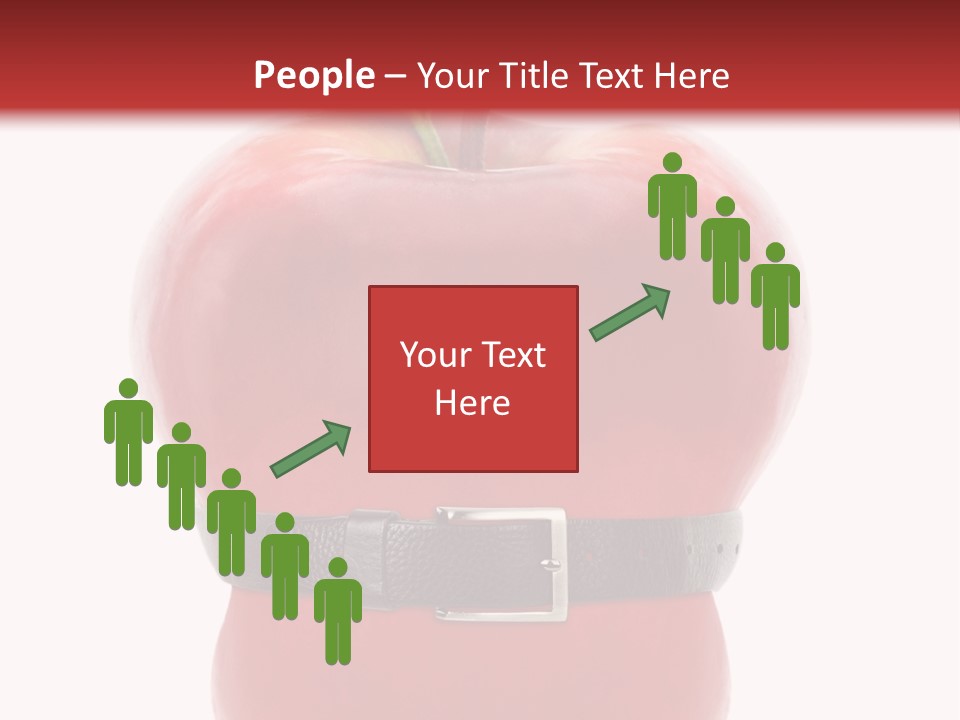 Obese Diet Unhealthy PowerPoint Template