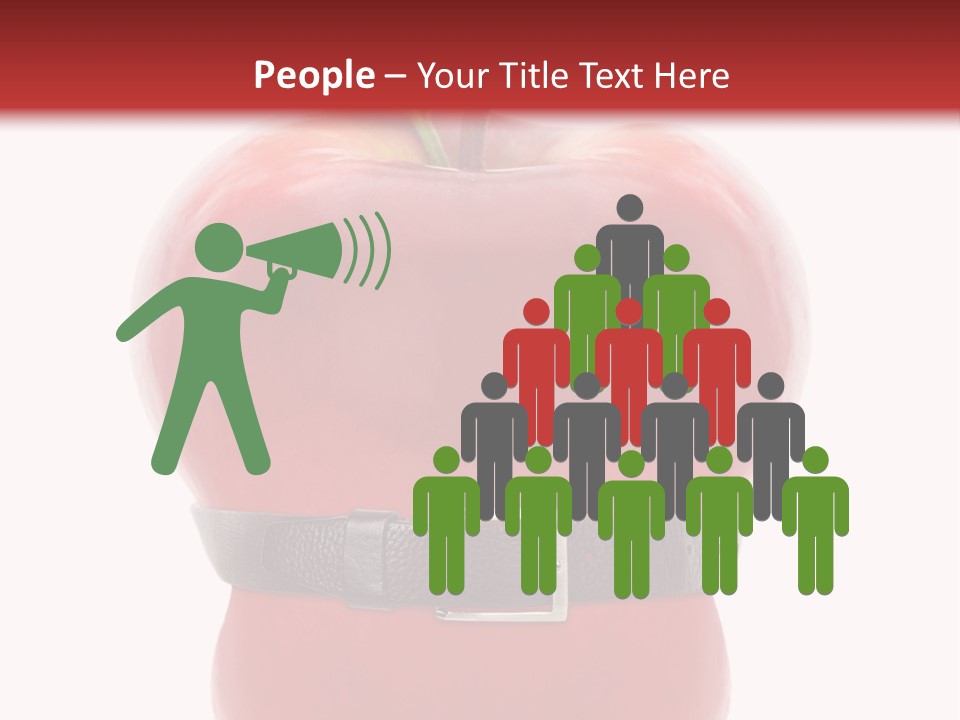 Obese Diet Unhealthy PowerPoint Template