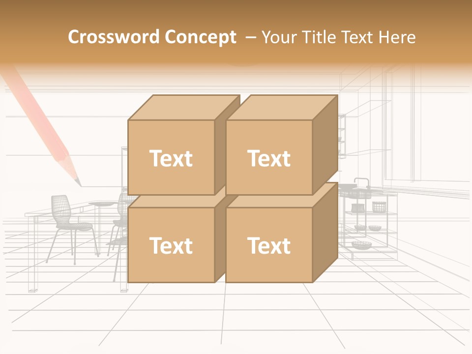 Blueprint Industry Residential PowerPoint Template