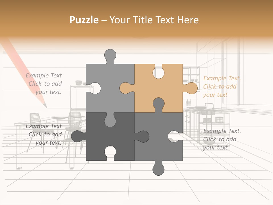 Blueprint Industry Residential PowerPoint Template