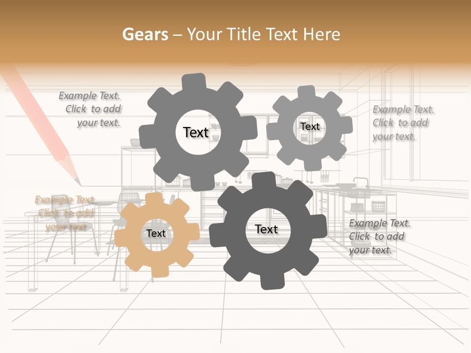 Blueprint Industry Residential PowerPoint Template