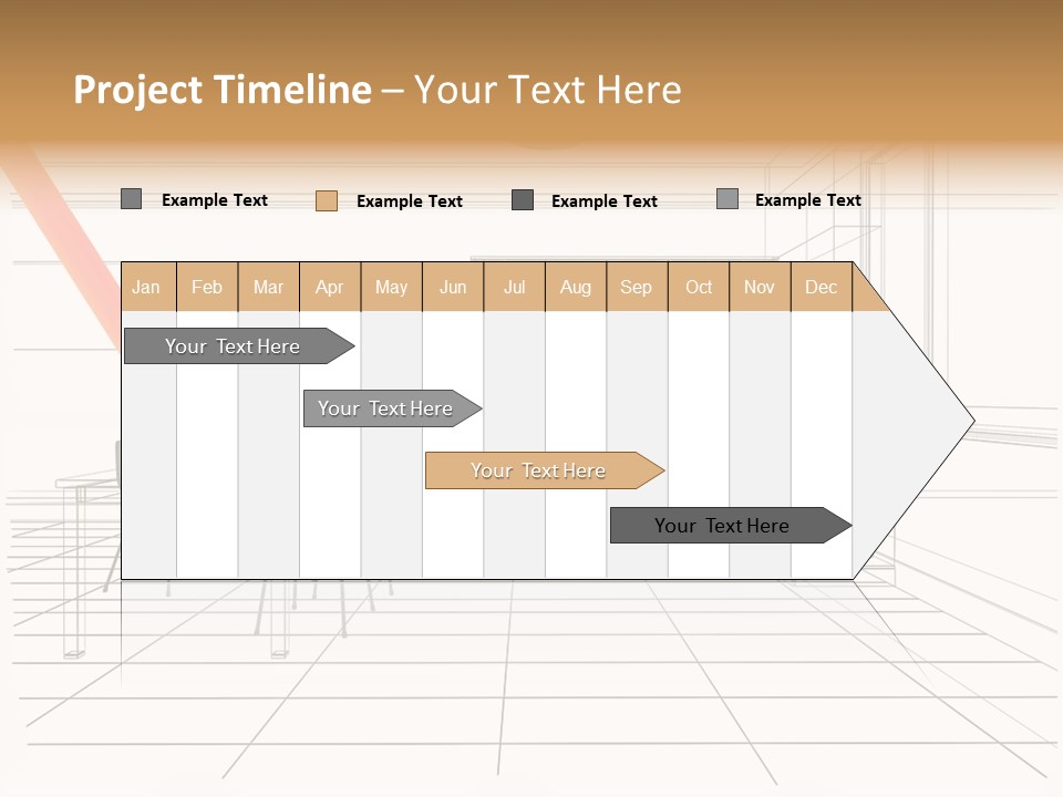 Blueprint Industry Residential PowerPoint Template
