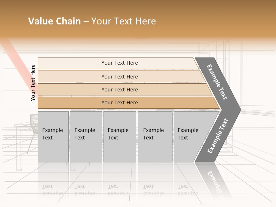 Blueprint Industry Residential PowerPoint Template