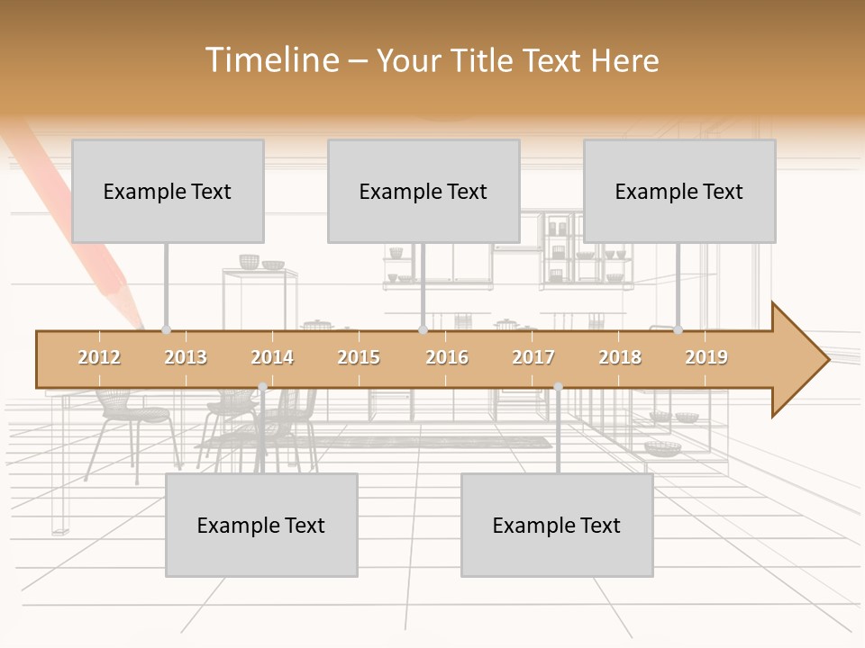 Blueprint Industry Residential PowerPoint Template