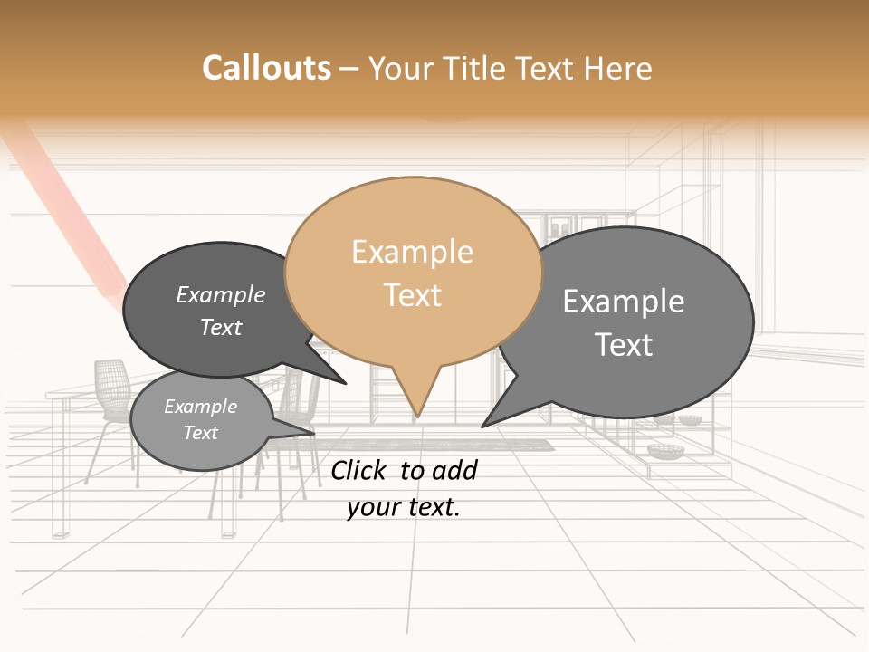 Blueprint Industry Residential PowerPoint Template