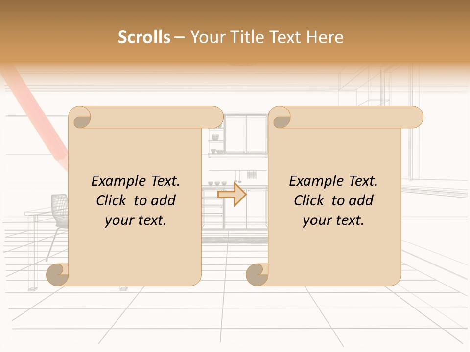 Blueprint Industry Residential PowerPoint Template