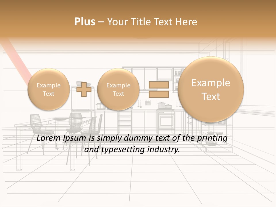 Blueprint Industry Residential PowerPoint Template