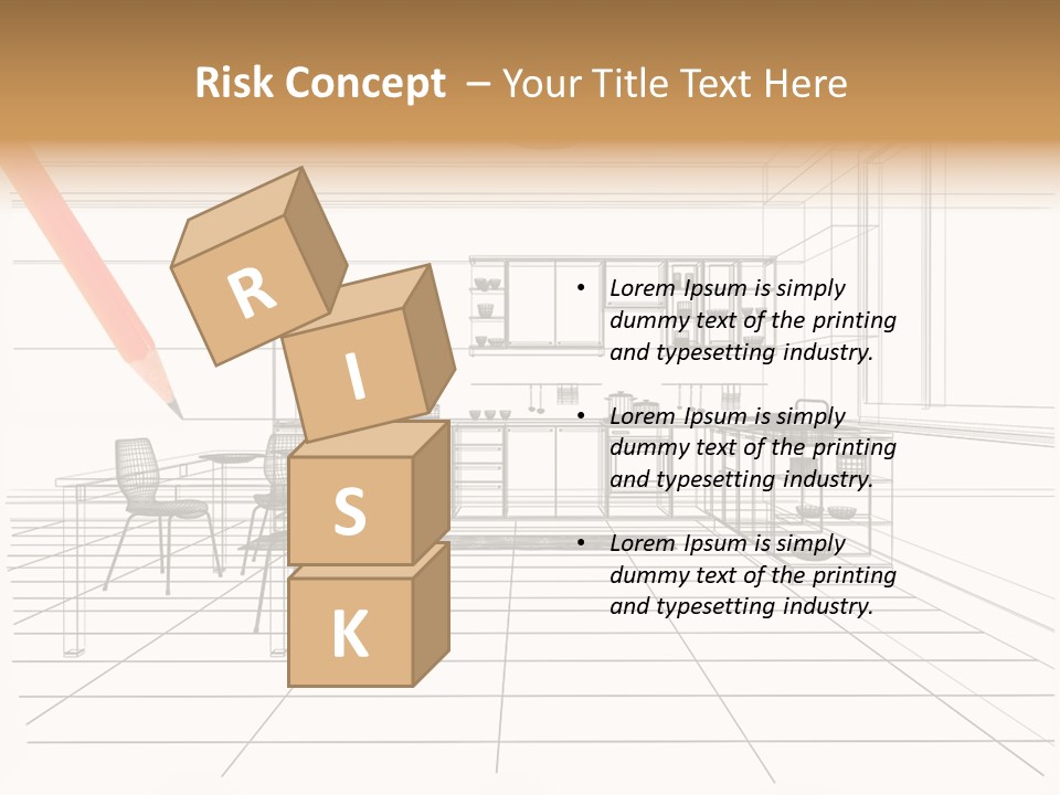 Blueprint Industry Residential PowerPoint Template
