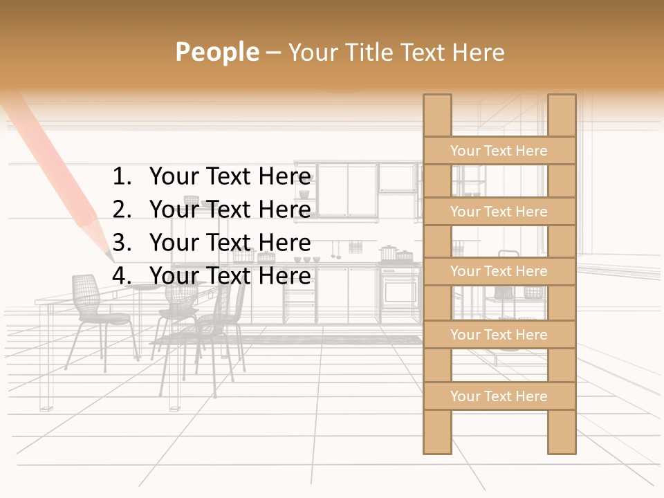 Blueprint Industry Residential PowerPoint Template