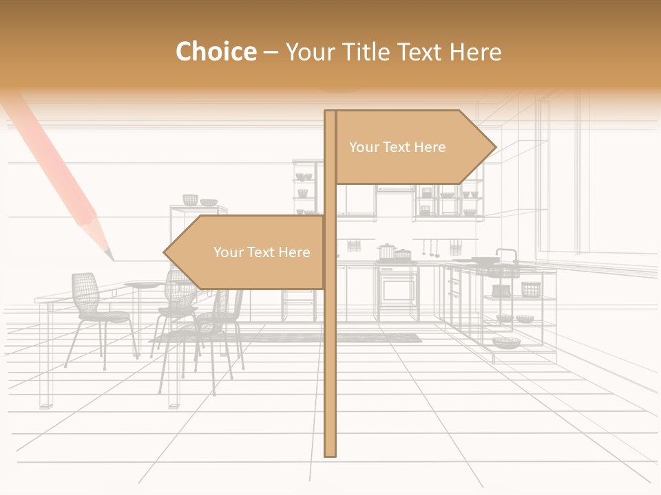 Blueprint Industry Residential PowerPoint Template