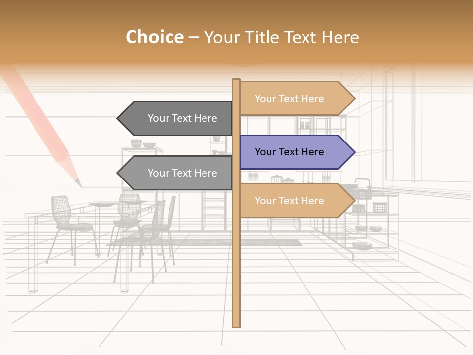 Blueprint Industry Residential PowerPoint Template