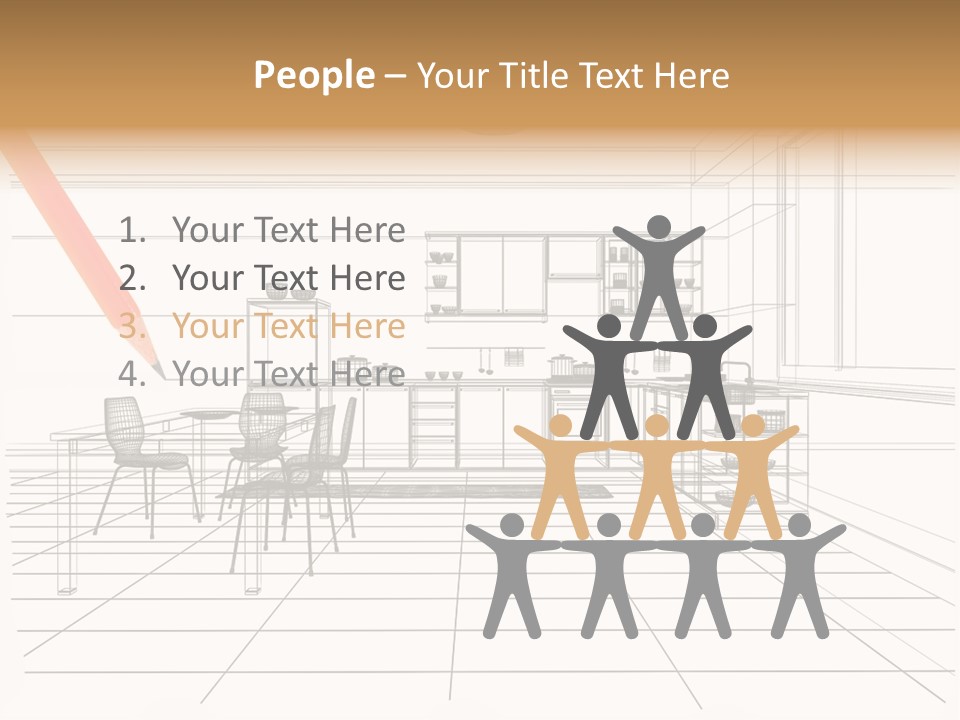 Blueprint Industry Residential PowerPoint Template