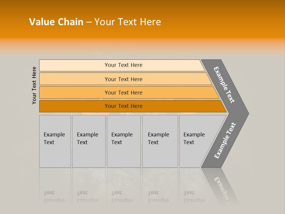 Eagle Head Close Up Eagle Owl PowerPoint Template