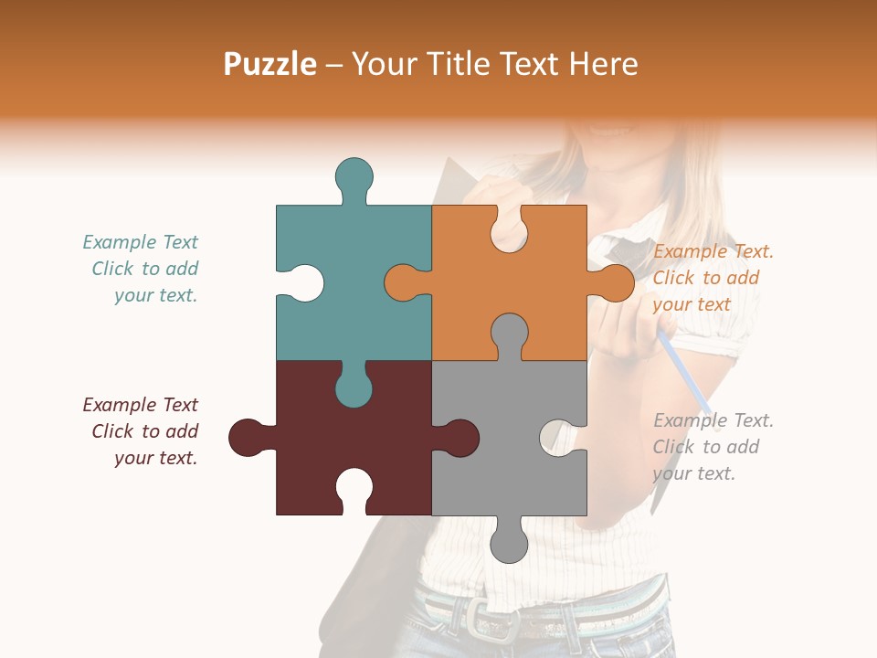 Learn Isolated Notebook PowerPoint Template