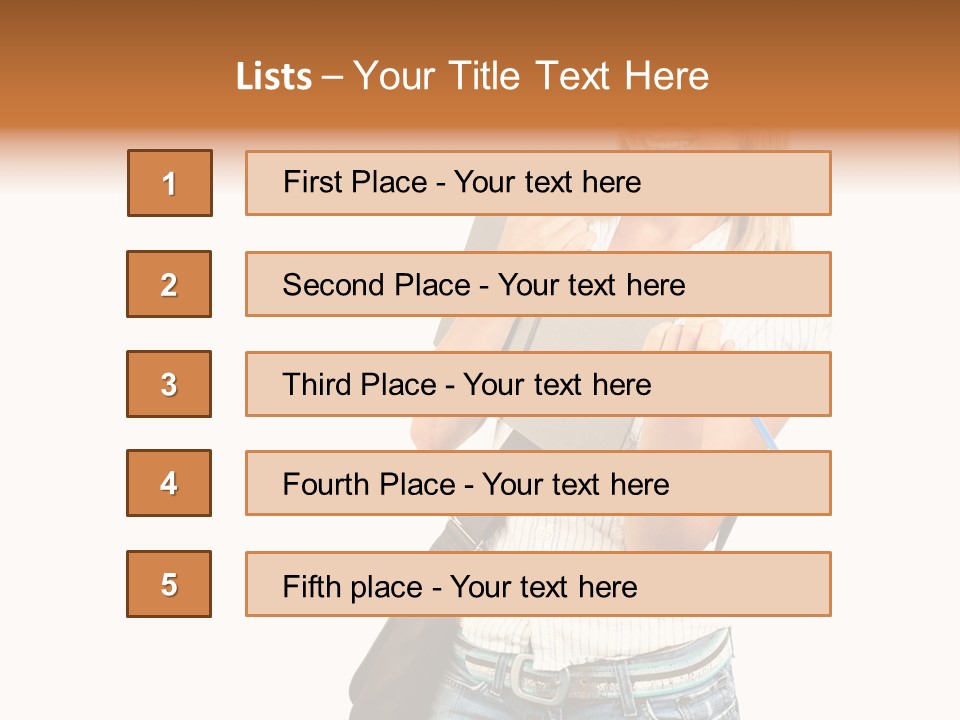 Learn Isolated Notebook PowerPoint Template
