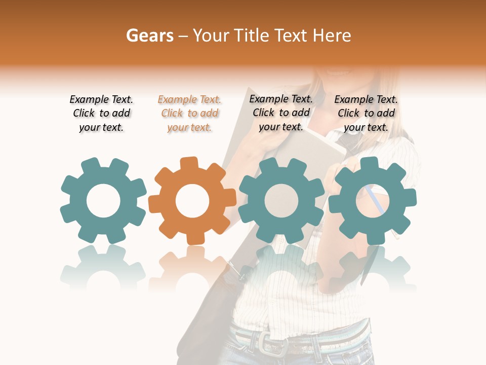 Learn Isolated Notebook PowerPoint Template