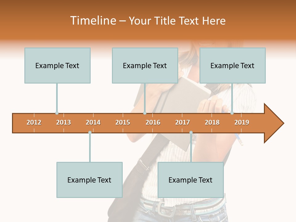 Learn Isolated Notebook PowerPoint Template