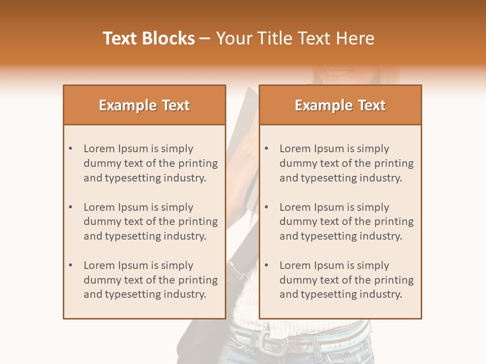 Learn Isolated Notebook PowerPoint Template
