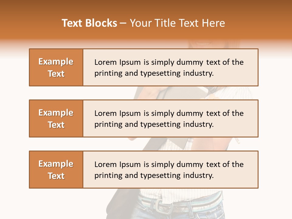 Learn Isolated Notebook PowerPoint Template