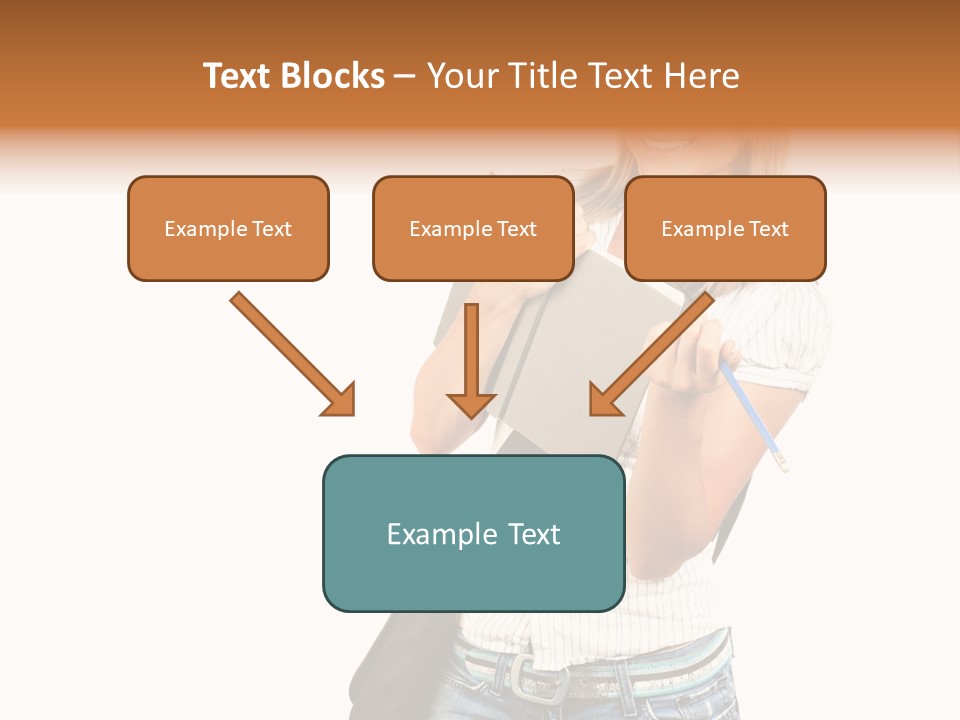 Learn Isolated Notebook PowerPoint Template