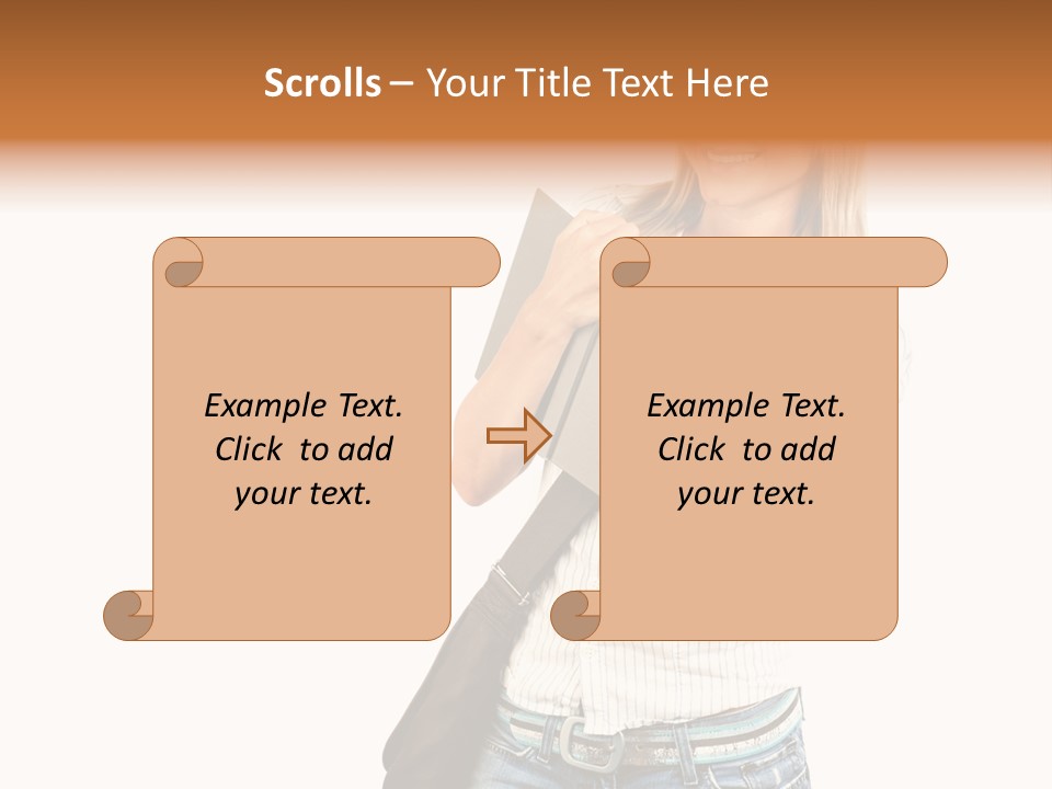 Learn Isolated Notebook PowerPoint Template