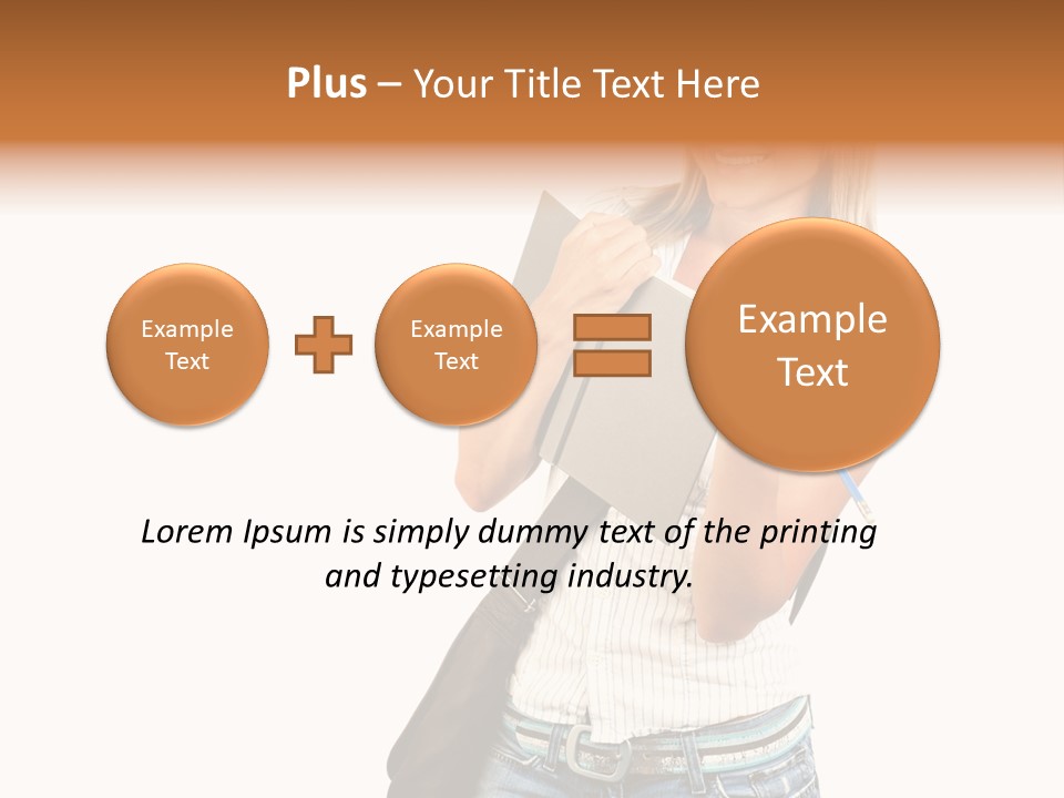 Learn Isolated Notebook PowerPoint Template