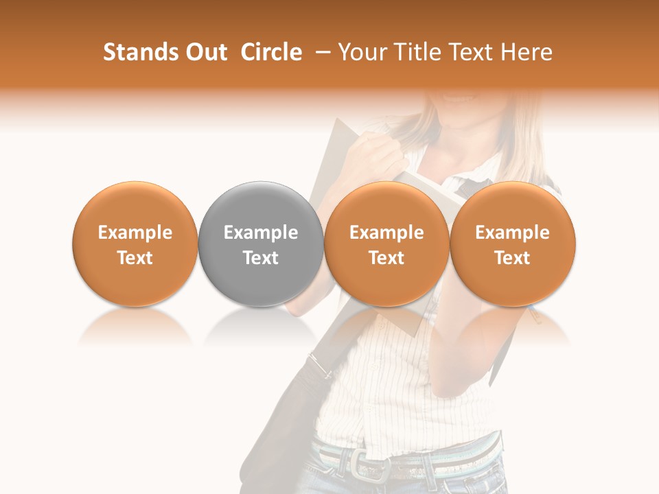 Learn Isolated Notebook PowerPoint Template