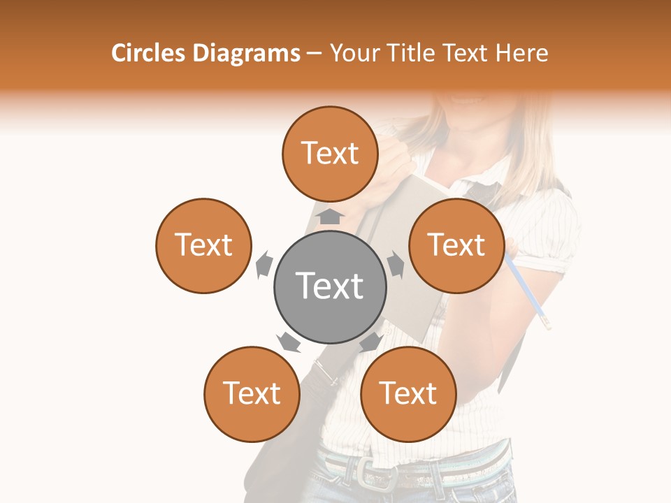Learn Isolated Notebook PowerPoint Template