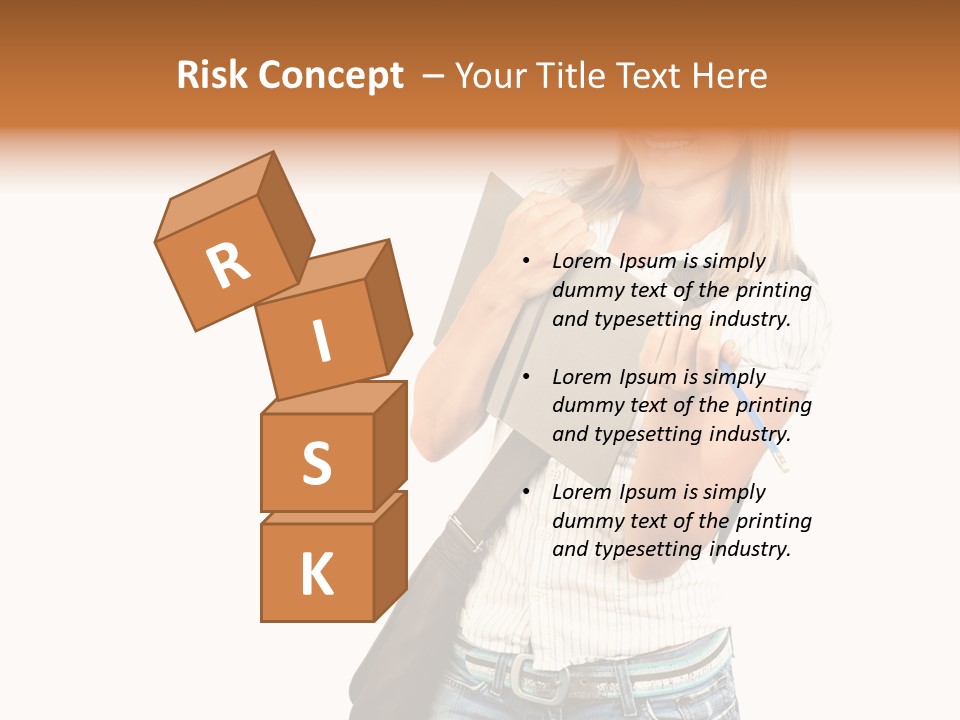 Learn Isolated Notebook PowerPoint Template