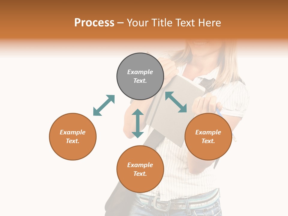 Learn Isolated Notebook PowerPoint Template