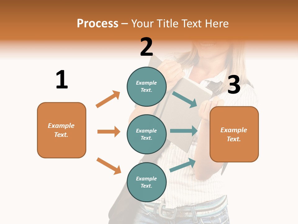 Learn Isolated Notebook PowerPoint Template