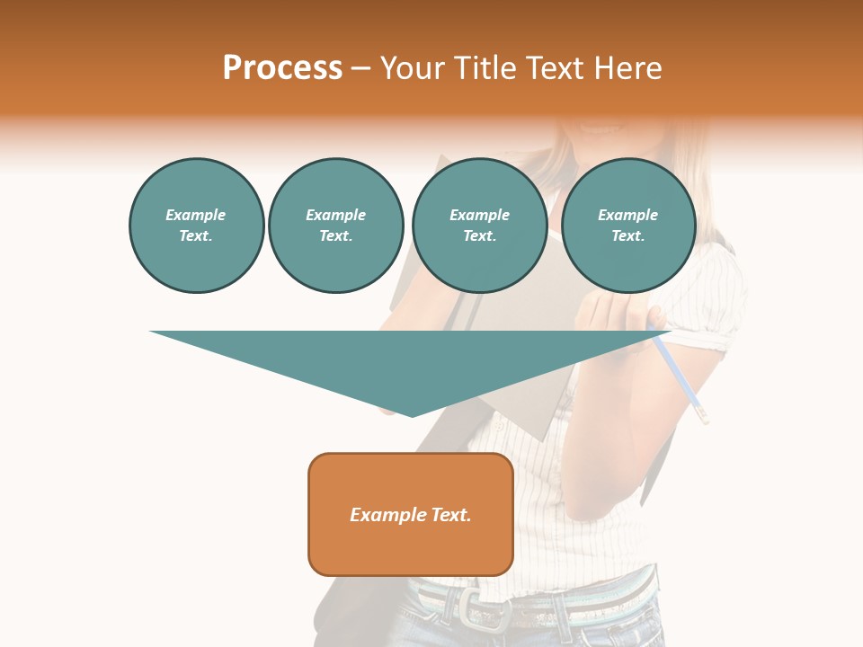 Learn Isolated Notebook PowerPoint Template