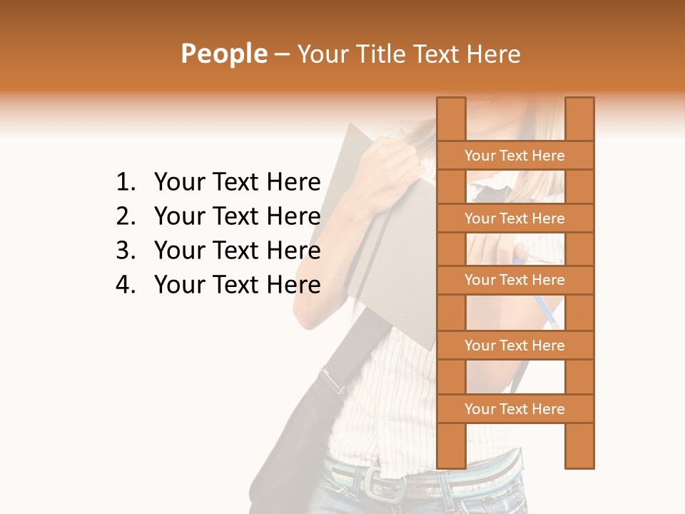 Learn Isolated Notebook PowerPoint Template