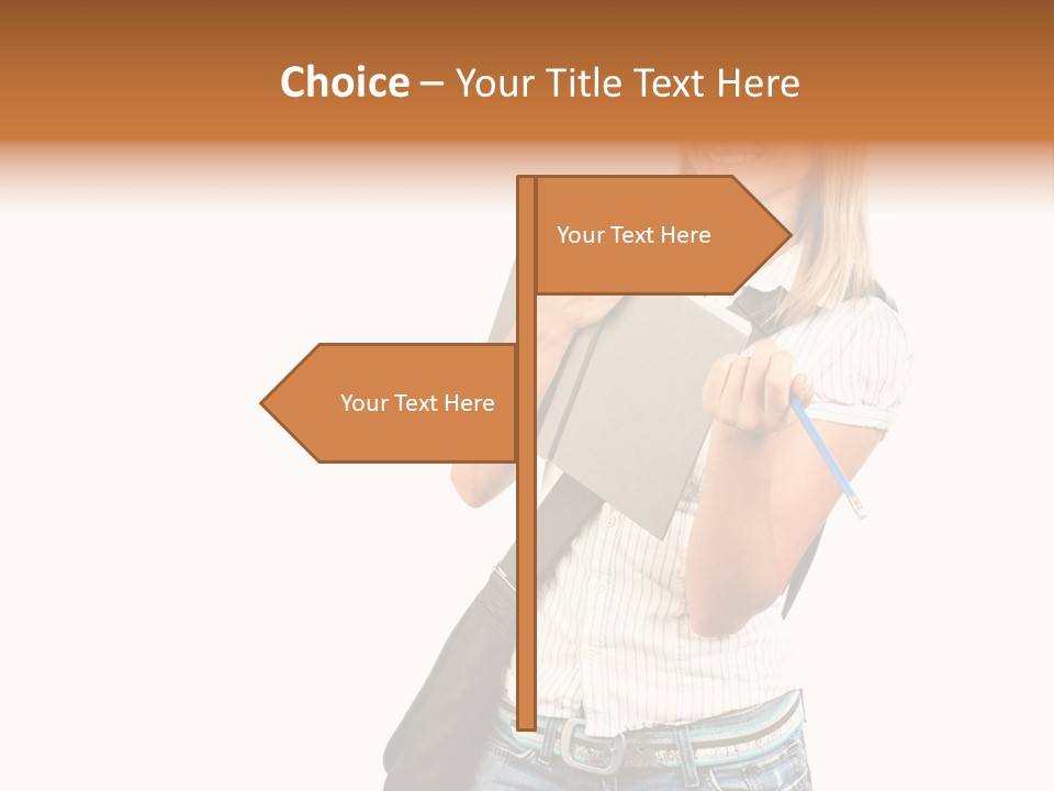 Learn Isolated Notebook PowerPoint Template