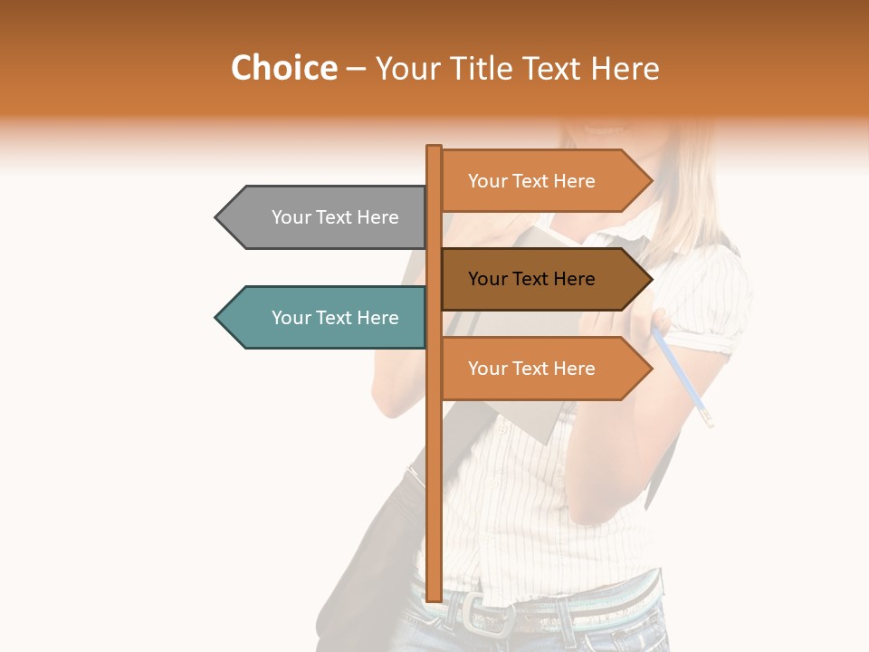 Learn Isolated Notebook PowerPoint Template